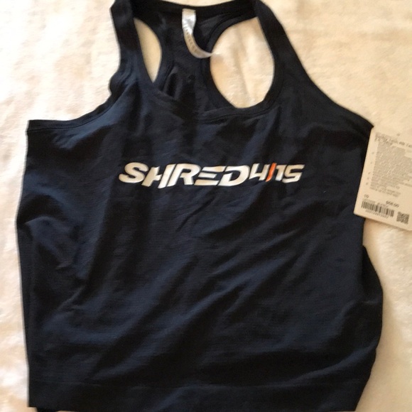 Lululemon Swiftly Tech Racerback Tank 2.0 Shred 4/15 Finish Well Women’s 10 NWT - Picture 1 of 5